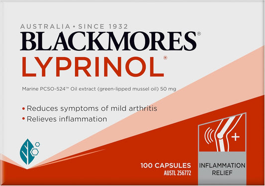Blackmores Lyprinol  青邊貽貝關節配方 100粒 (日常關節保養適用)