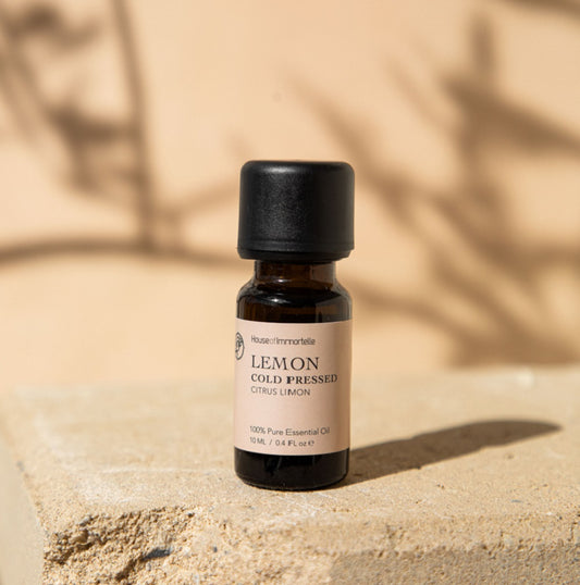 House of Immortelle 100% 檸檬泠壓 純精油 10ml