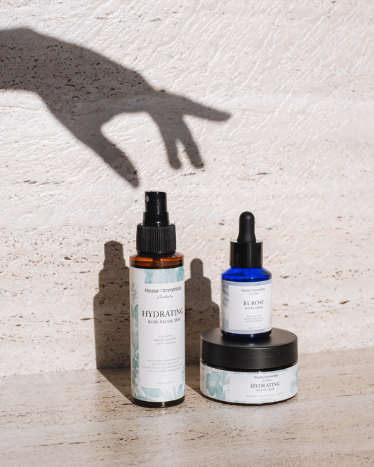 House of Immortelle Rose Trio